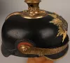 Saxon Field Artillery Reserve Officer Pickelhaube - with Case Visuel 10